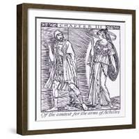 Of the Contest for the Arms of Achilles-Herbert Cole-Framed Giclee Print