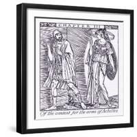 Of the Contest for the Arms of Achilles-Herbert Cole-Framed Giclee Print