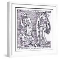 Of the Contest for the Arms of Achilles-Herbert Cole-Framed Giclee Print