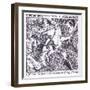 Of the Helpers Who Came to King Priam-Herbert Cole-Framed Giclee Print