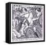 Of the Helpers Who Came to King Priam-Herbert Cole-Framed Stretched Canvas