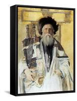 Of the High Priests Tribe-Isidor Kaufmann-Framed Stretched Canvas