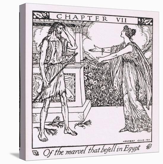 Of the Marvel That Befell in Egypt-Herbert Cole-Stretched Canvas