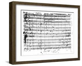 Of the Opera "Don Giovanni"-null-Framed Giclee Print