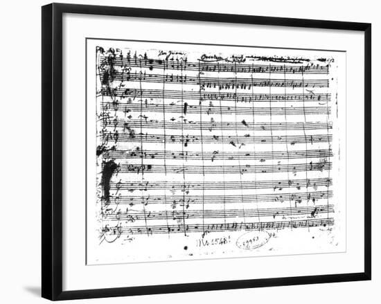 Of the Opera "Don Giovanni"-null-Framed Giclee Print