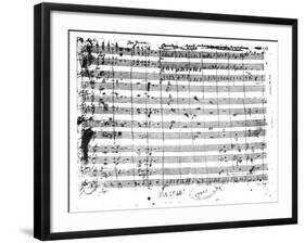 Of the Opera "Don Giovanni"-null-Framed Giclee Print