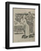 'Of What Are You Thinking? I Do Not Know', 1936-Paul Gauguin-Framed Giclee Print