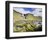 Ofaerufoss Waterfall, Eldgja, Iceland-Michele Falzone-Framed Photographic Print