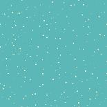 Seamless Snow Vector Pattern-Ofeliya-Art Print