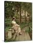 Off, 1899-Edmund Blair Leighton-Stretched Canvas