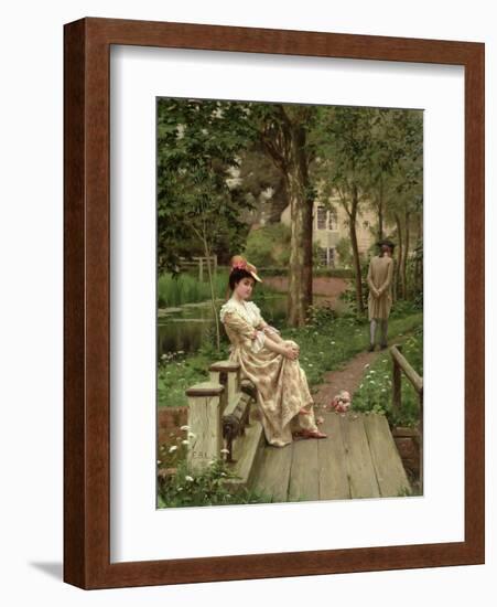 Off, 1899-Edmund Blair Leighton-Framed Giclee Print