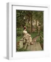 Off, 1899-Edmund Blair Leighton-Framed Giclee Print