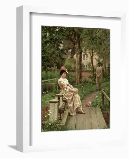 Off, 1899-Edmund Blair Leighton-Framed Giclee Print