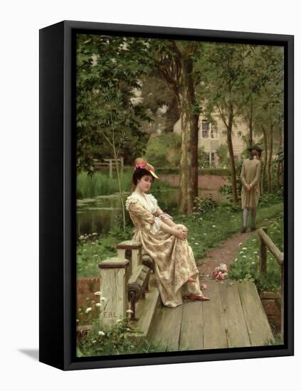 Off, 1899-Edmund Blair Leighton-Framed Stretched Canvas