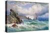 Off Cape Clear, Co.Cork-John Faulkner-Stretched Canvas