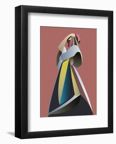 Off Chart 1-Design Fabrikken-Framed Art Print