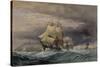 Off Dover-John Callow-Stretched Canvas