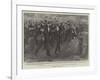 Off Duty, an At Home on Board a Battleship-William Hatherell-Framed Premium Giclee Print