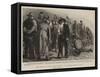 Off Duty at the Wild West, an International Game-Sydney Prior Hall-Framed Stretched Canvas