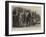 Off Duty at the Wild West, an International Game-Sydney Prior Hall-Framed Giclee Print