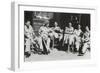 Off Duty British Soldiers on the Esplanade - Tel Aviv, Israel-null-Framed Photographic Print