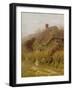 Off Fishing, Surrey (W/C on Paper)-Helen Allingham-Framed Giclee Print