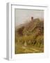 Off Fishing, Surrey (W/C on Paper)-Helen Allingham-Framed Giclee Print