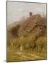 Off Fishing, Surrey (W/C on Paper)-Helen Allingham-Mounted Giclee Print