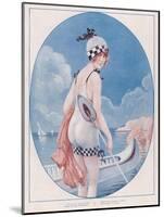 Off for a Paddle-Maurice Milliere-Mounted Art Print