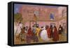 Off for the Honeymoon, 1918-25 (Oil on Particle Board)-Pedro Figari-Framed Stretched Canvas