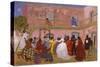 Off for the Honeymoon, 1918-25 (Oil on Particle Board)-Pedro Figari-Stretched Canvas