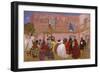 Off for the Honeymoon, 1918-25 (Oil on Particle Board)-Pedro Figari-Framed Giclee Print