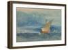 Off Lowestoft: Fresh Breeze, 1833 (W/C on Paper)-John Sell Cotman-Framed Giclee Print