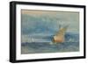 Off Lowestoft: Fresh Breeze, 1833 (W/C on Paper)-John Sell Cotman-Framed Giclee Print