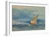 Off Lowestoft: Fresh Breeze, 1833 (W/C on Paper)-John Sell Cotman-Framed Giclee Print