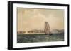 Off Mt. Desert Island, Maine, 1850-Fitz Henry Lane-Framed Premium Giclee Print