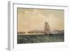 Off Mt. Desert Island, Maine, 1850-Fitz Henry Lane-Framed Premium Giclee Print