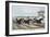 Off on the First Score-Currier & Ives-Framed Giclee Print