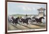 Off on the First Score-Currier & Ives-Framed Giclee Print