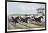 Off on the First Score-Currier & Ives-Framed Giclee Print