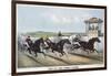 Off on the First Score-Currier & Ives-Framed Premium Giclee Print