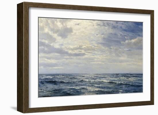 Off the Coast of Cornwall-Henry Moore-Framed Giclee Print