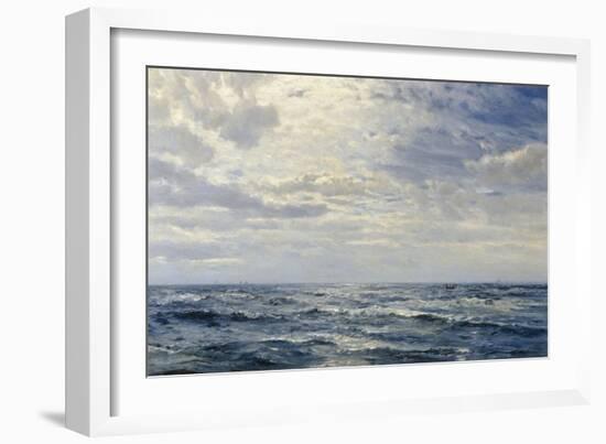 Off the Coast of Cornwall-Henry Moore-Framed Giclee Print