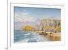 Off the Coast of Guernsey-John Brett-Framed Giclee Print