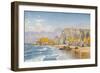 Off the Coast of Guernsey-John Brett-Framed Giclee Print