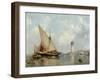 Off the Coast of Leghorn, 1848-Edward William Cooke-Framed Giclee Print