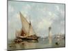 Off the Coast of Leghorn, 1848-Edward William Cooke-Mounted Giclee Print