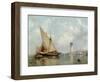 Off the Coast of Leghorn, 1848-Edward William Cooke-Framed Giclee Print