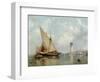 Off the Coast of Leghorn, 1848-Edward William Cooke-Framed Giclee Print