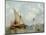 Off the Coast of Leghorn, 1848-Edward William Cooke-Mounted Giclee Print